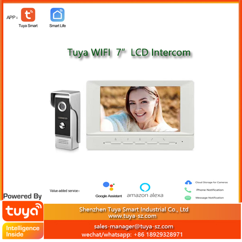 Tuya Wifi  TFT LCD intercom
